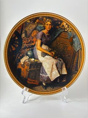 Knowles Norman Rockwell “Dreaming in the Attic”